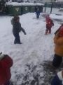 Zabawy na śniegu w ogrodzie przedszkolnym, foto nr 3, 